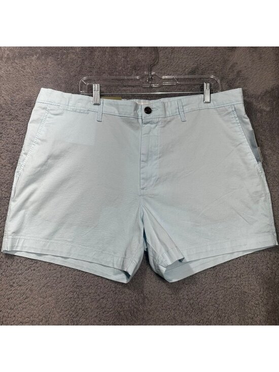 Goodfellow & Co Other - Goodfellow & Co Every Wear Shorts Mens 38 Light Blue Flat Front 5" Inseam Cotton